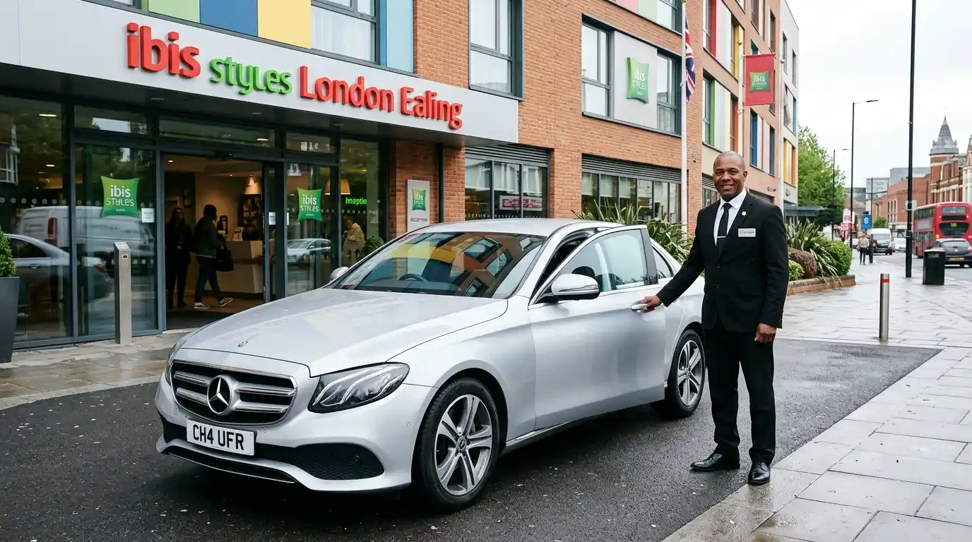 Ibis Styles London Ealing Taxi to London City Airport