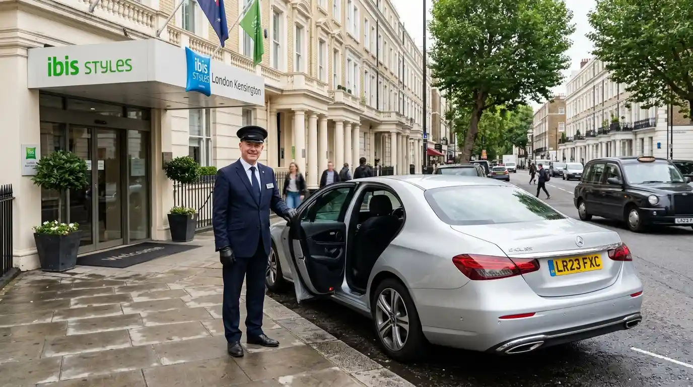 Ibis Styles London Kensington Taxi to London City