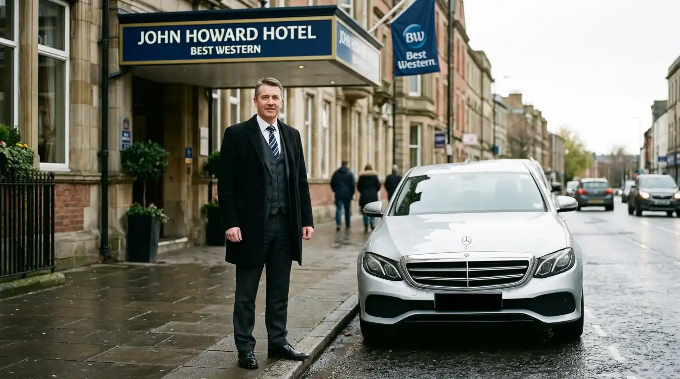 John Howard Hotel Best Western Taxi Transfer to LCY