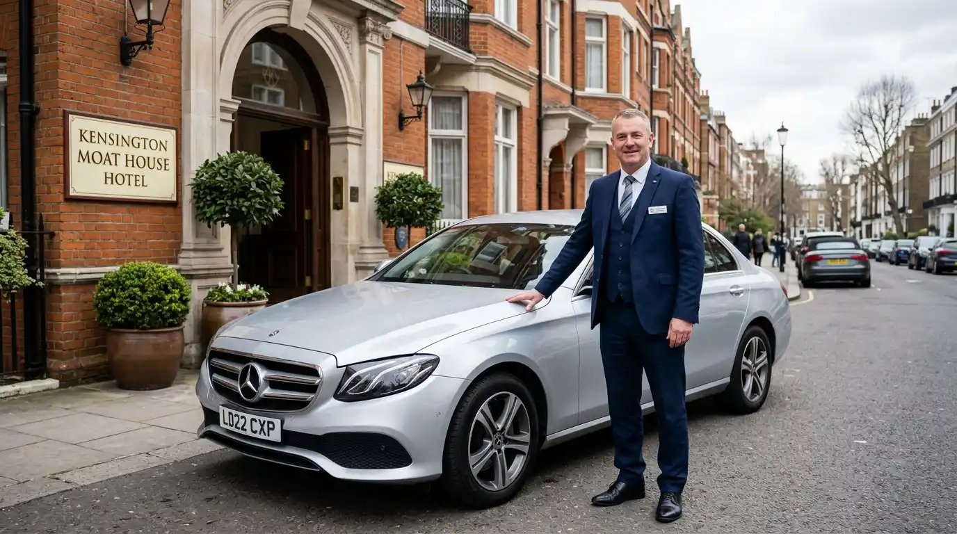 Kensington Moat House Taxi to London City Airport