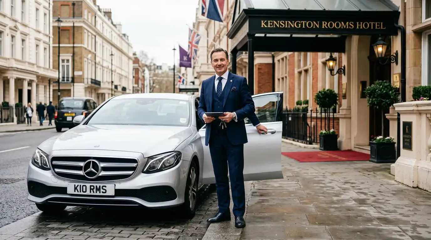 Kensington Rooms Hotel Taxi Transfer to London City Airport