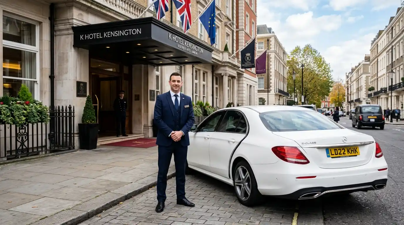 K Hotel Kensington Taxi Transfer to London City Airport 