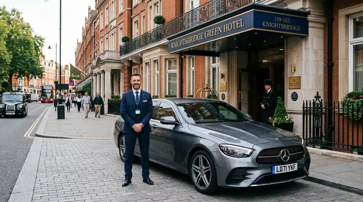 Knightsbridge Hotel Taxi Transfer to London City Airport
