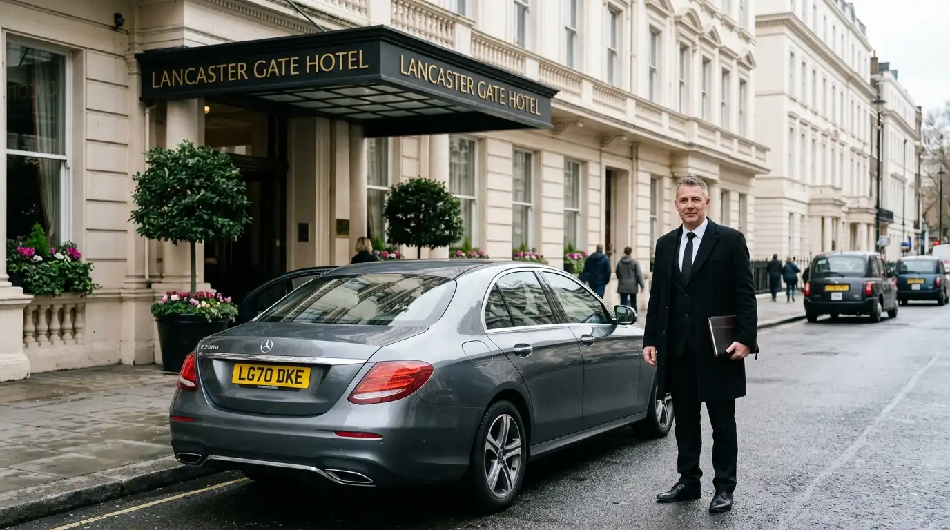 Lancaster Gate Hotel Taxi Transfer to London City Airport