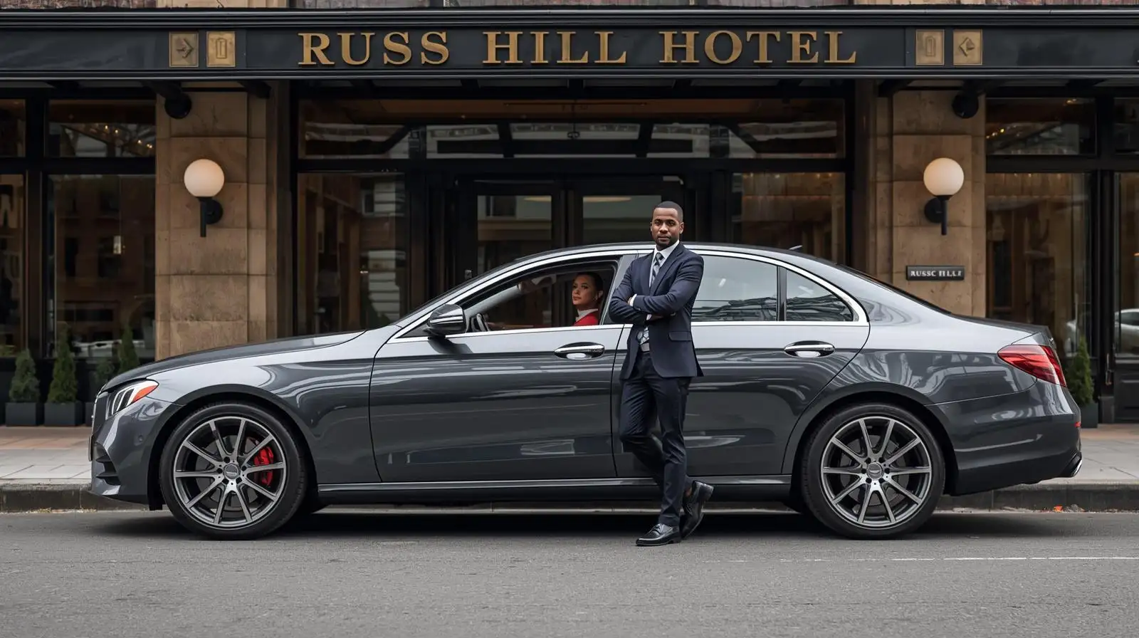 Russ Hill Hotel Taxi to London City Airport