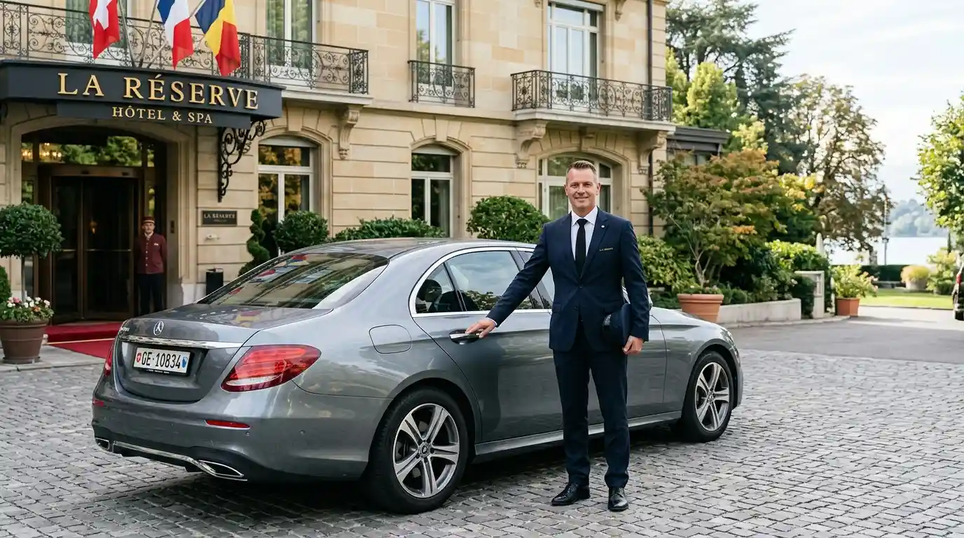 La Reserve Hotel Taxi Transfer to London City Airport
