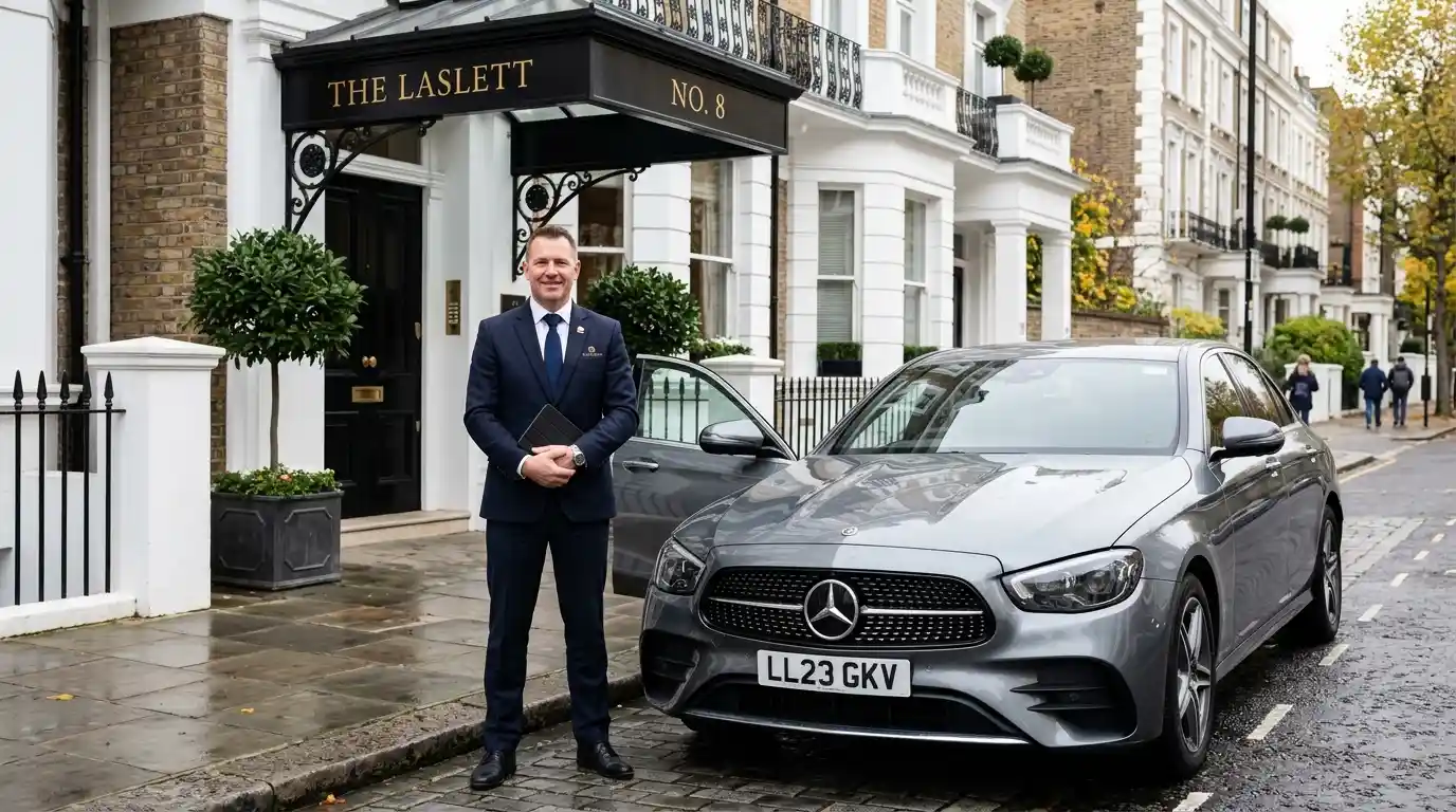 Laslett The Hotel Taxi Transfer to London City Airport