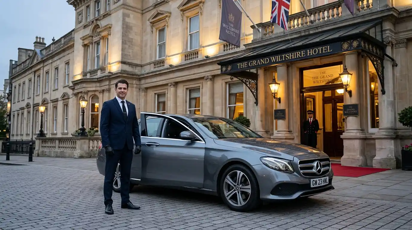 Majestic Hotel Taxi Transfer to London City Airport