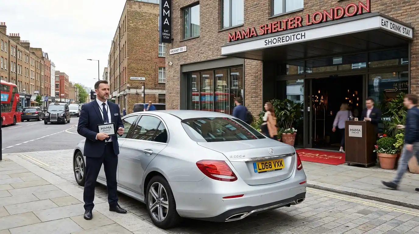 Mama Shelter London Taxi Transfer to London City Airport