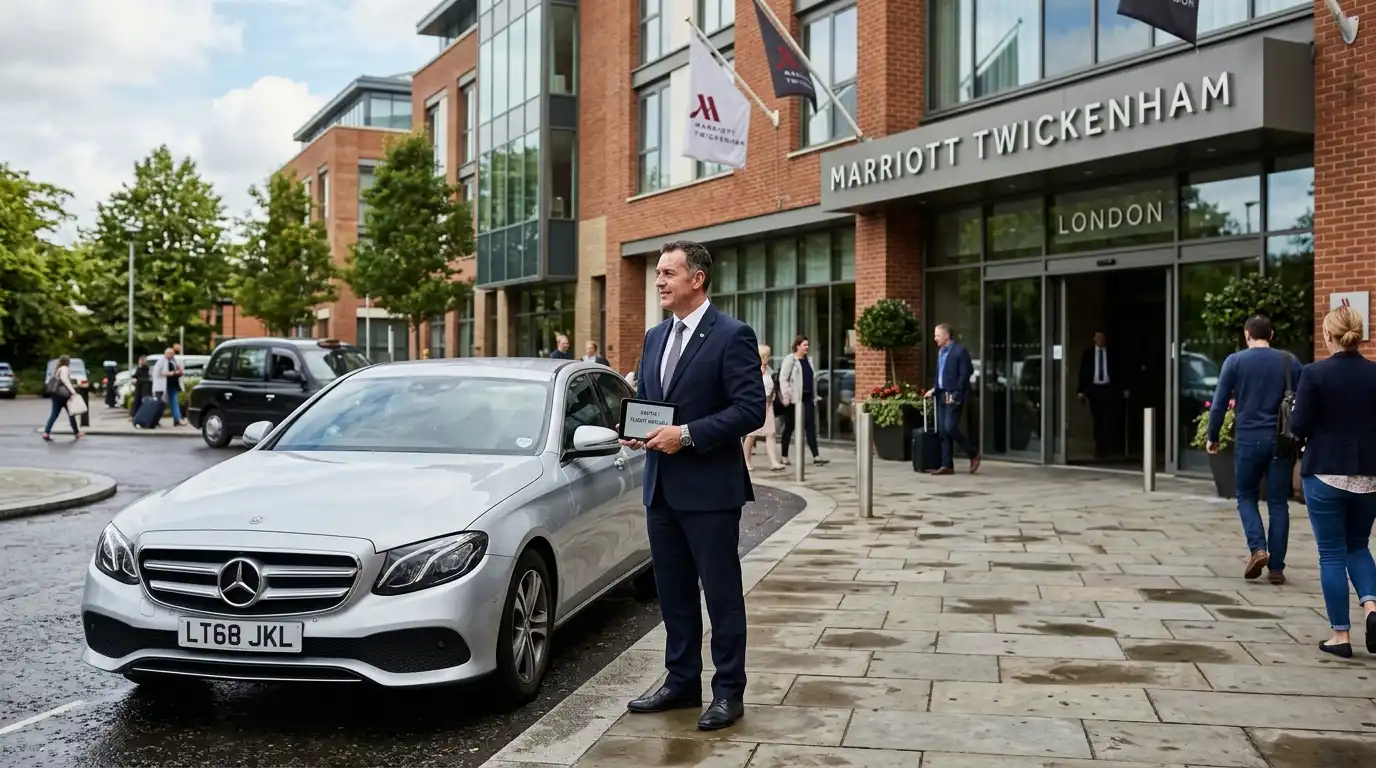 Marriott Twickenham Taxi Transfer to London City Airport