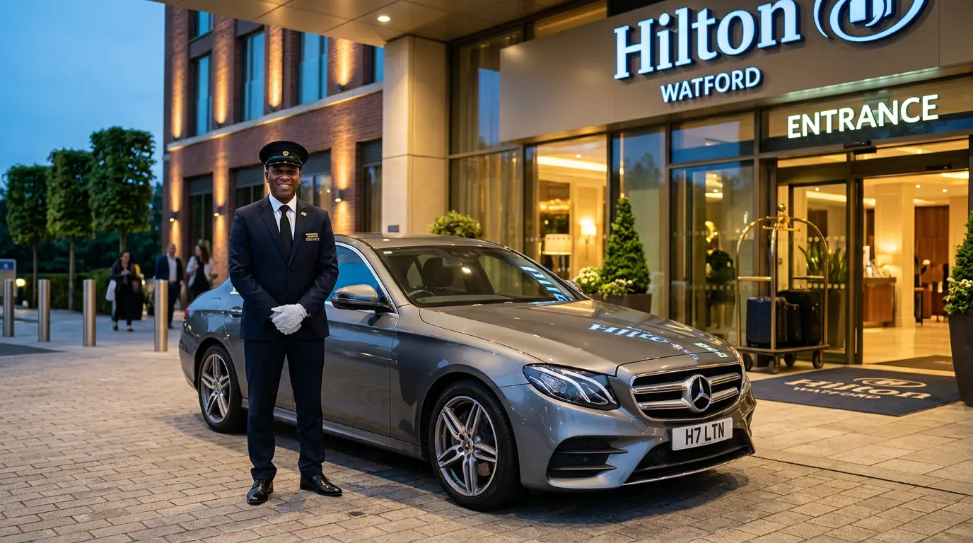 Hilton Watford Taxi to London City Airport 