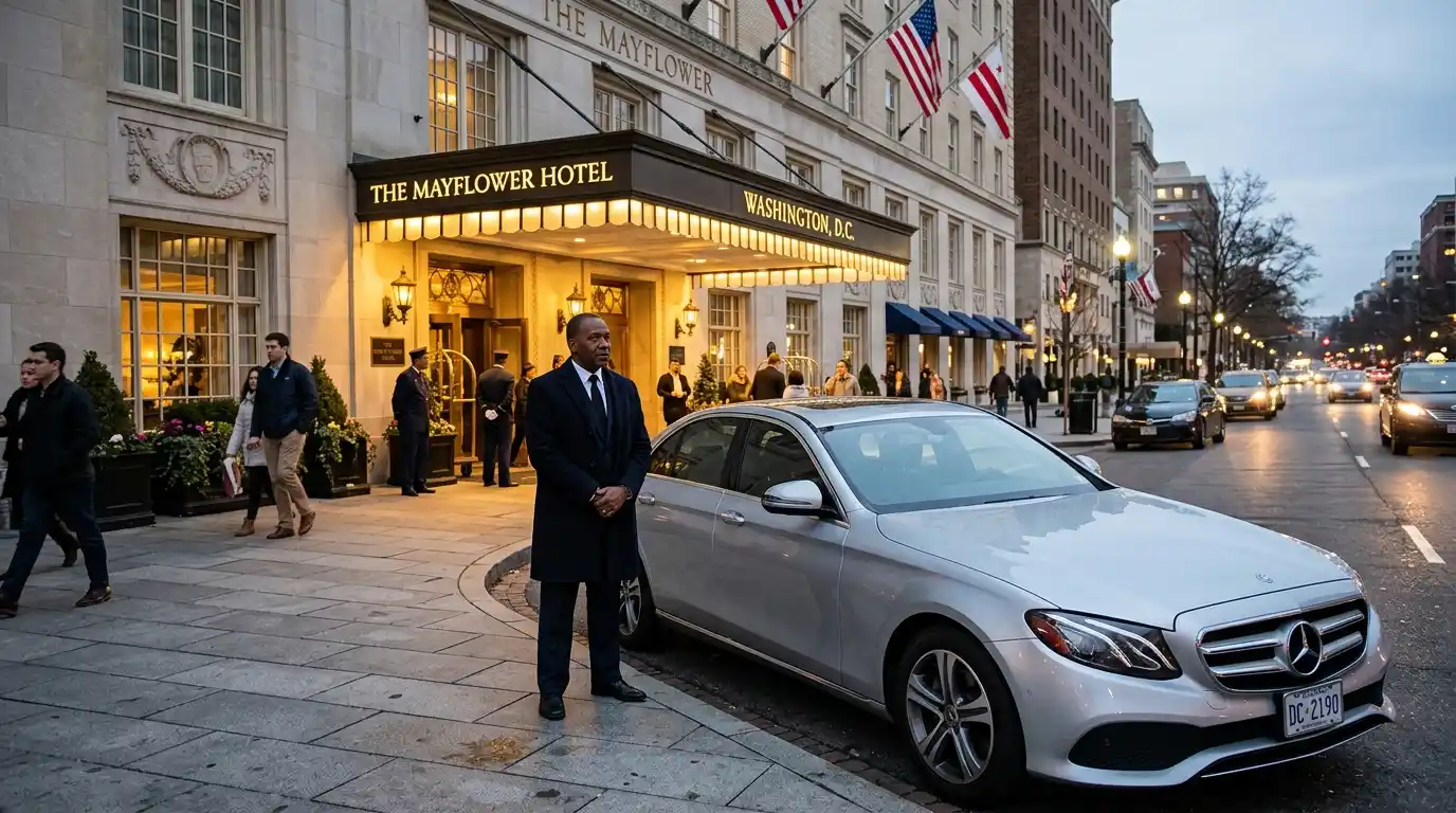 Mayflower Hotel Taxi Transfer to London City Airport