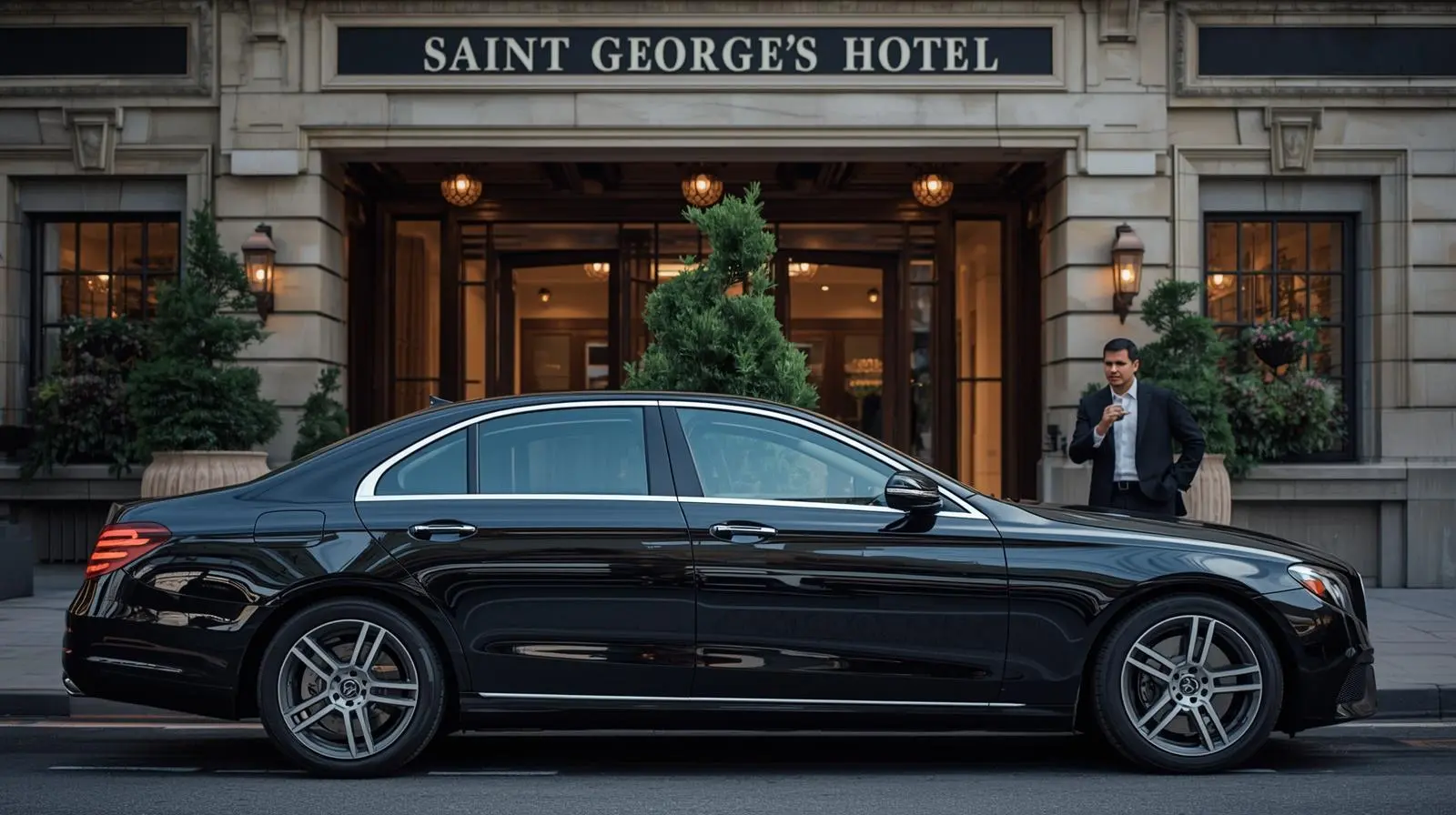 Saint Georges Hotel Taxi to London City Airport