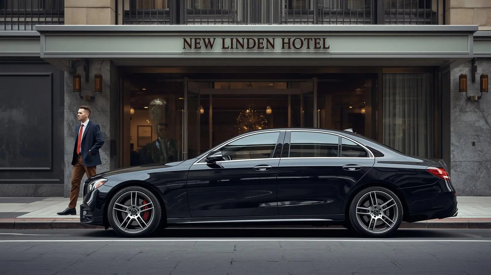 New Linden Hotel Taxi to London City Airport