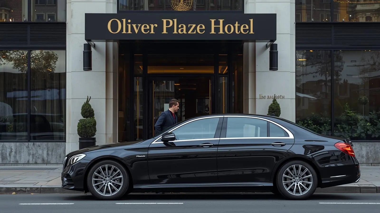 Oliver Plaza Hotel Taxi to London City Airport