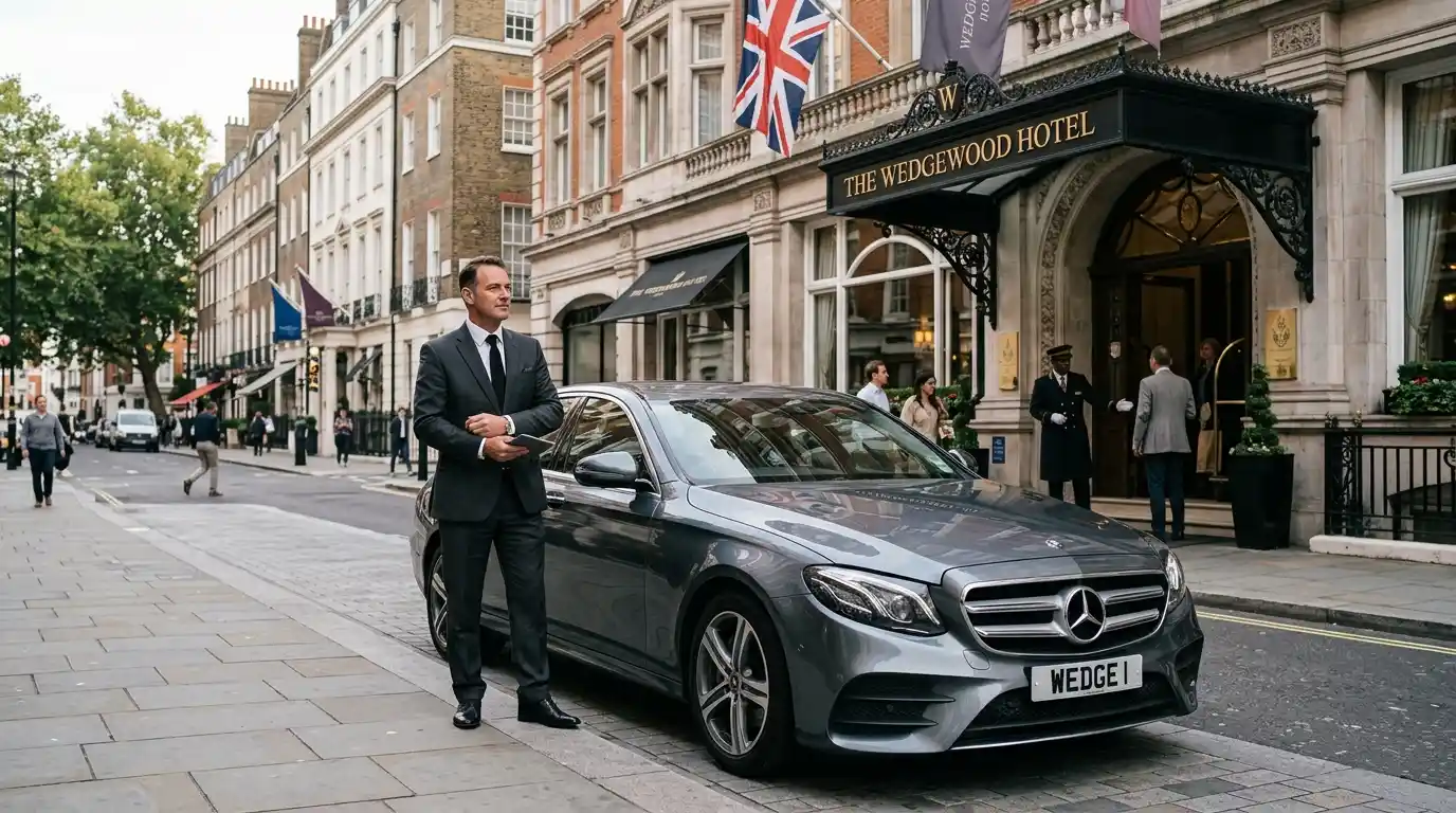 Wedgewood Hotel Taxi to London City Airport Transfer
