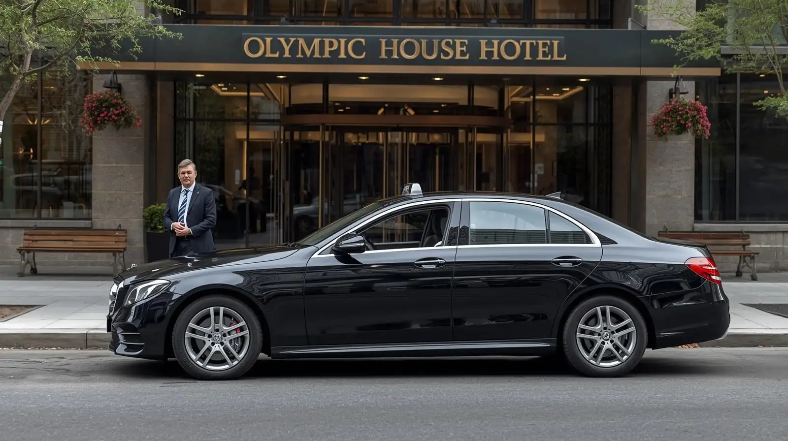 Olympic House Hotel Taxi to London City Airport