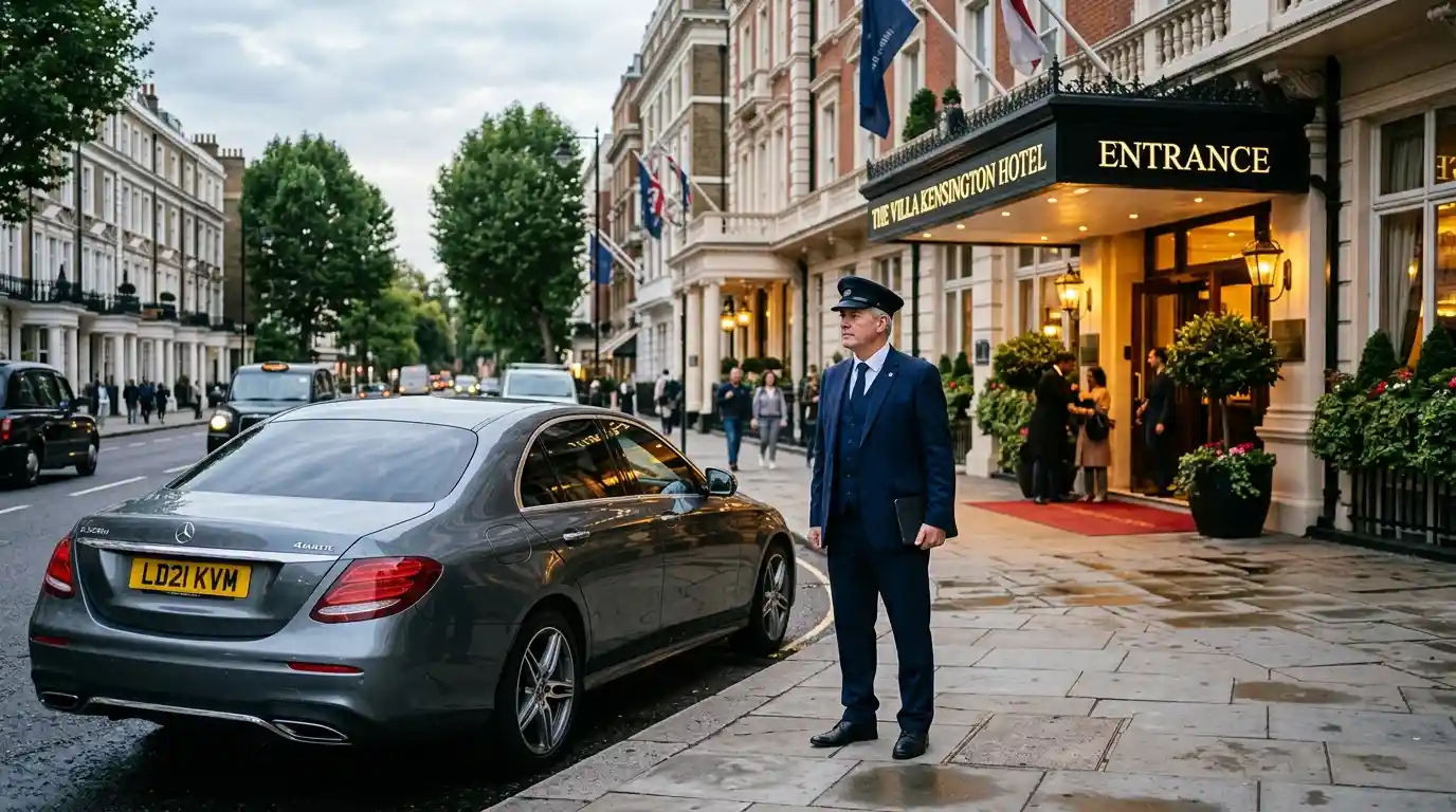 The Villa Kensington Taxi to London City Airport