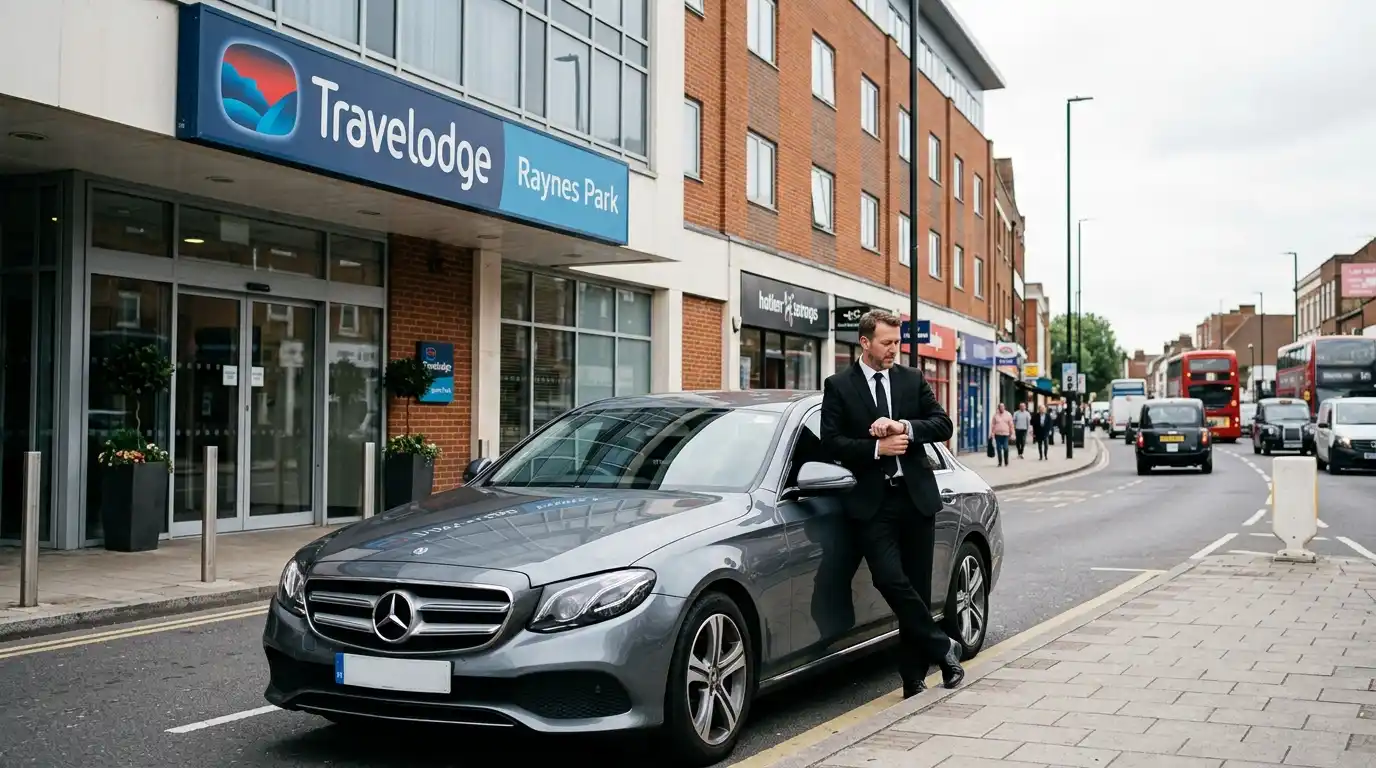 Travelodge Raynes Park Taxi Transfer to London City Airport