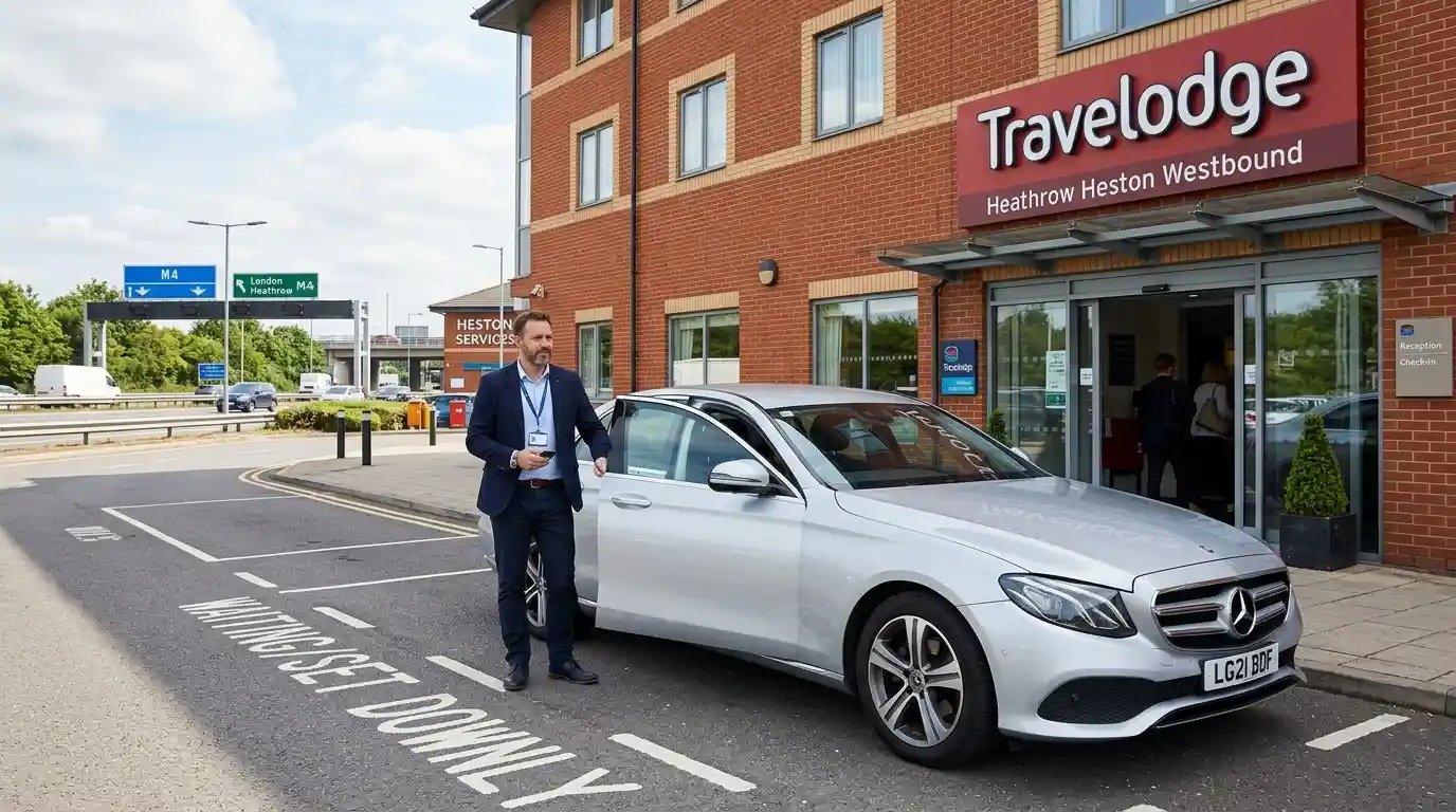 Travelodge Heathrow Heston Westbound Taxi Transfer Service