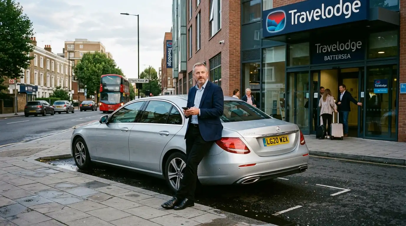 Travelodge Battersea Taxi Transfer to London City Airport