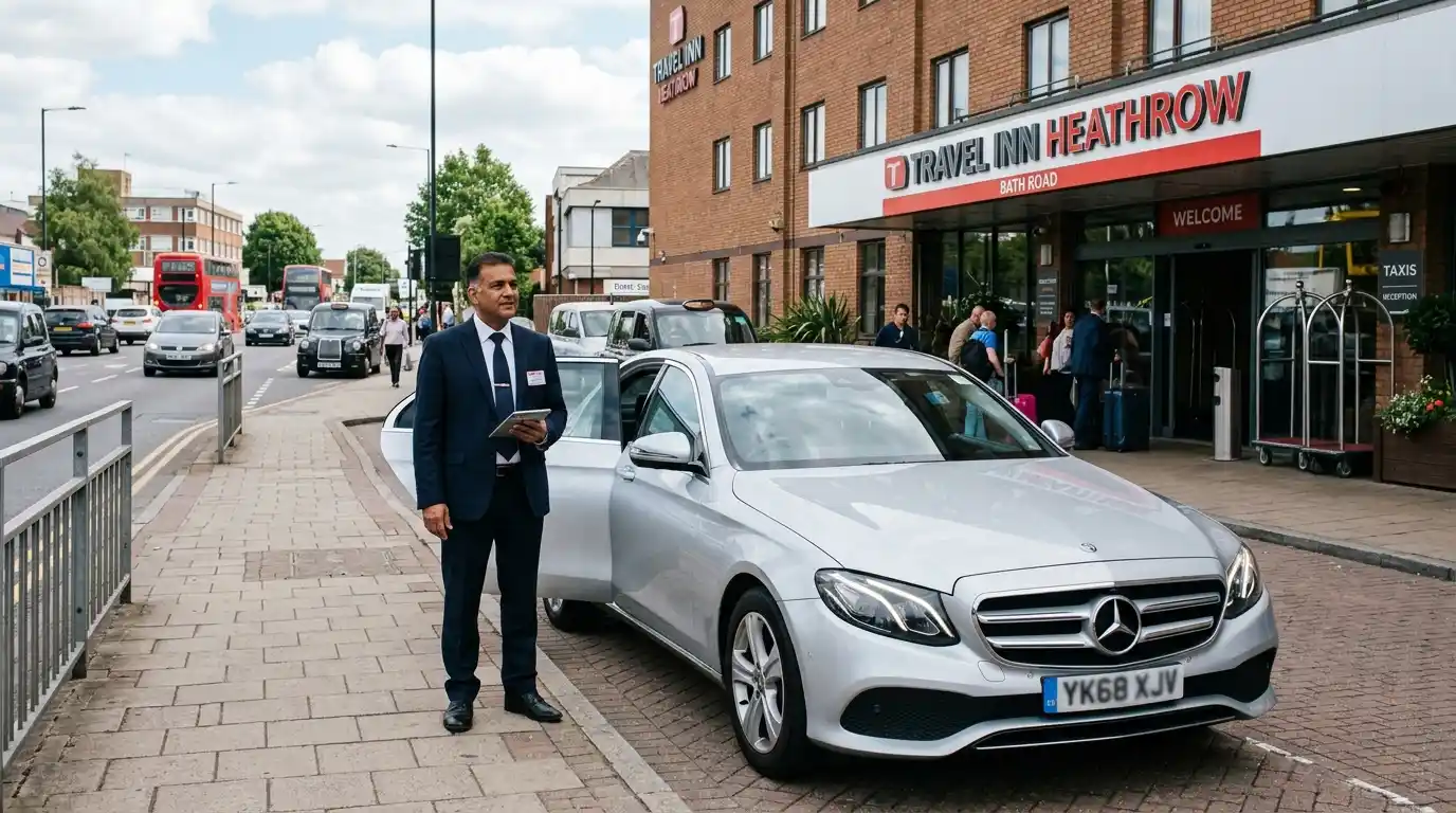 Travel Inn Heathrow Bath Road Taxi Transfer  to London City