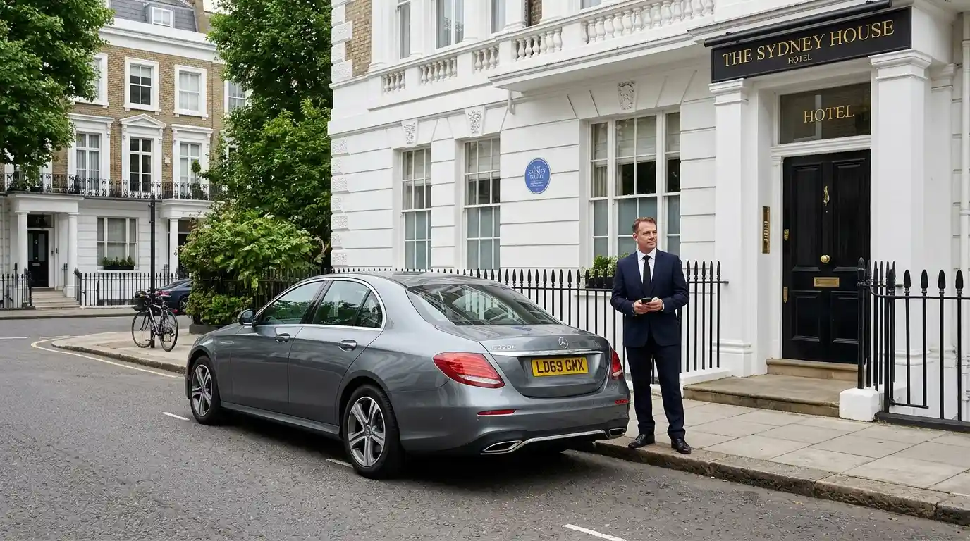 Sydney House Chelsea Taxi Transfer to London City Airport