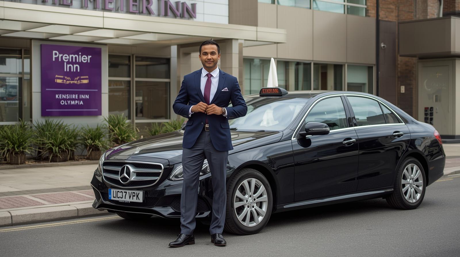 Premier Inn Kensington Olympia Taxi to Airport