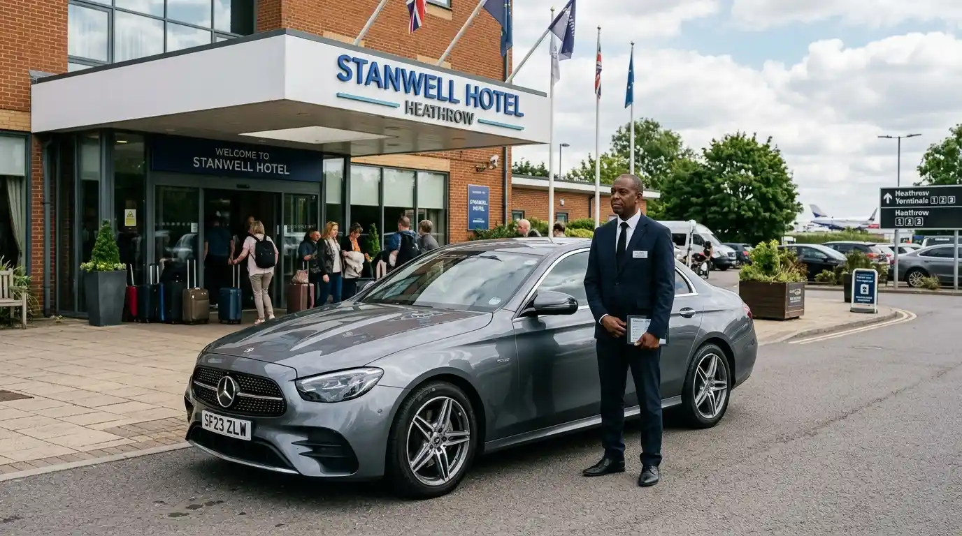 Stanwell Hotel Heathrow Taxi Transfer to London City Airport