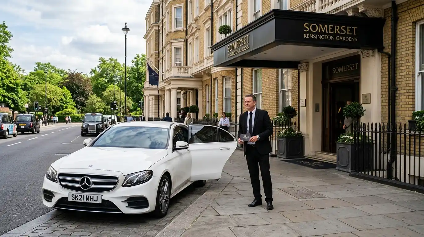 Somerset Kensington Gardens Taxi Transfer to City Airport