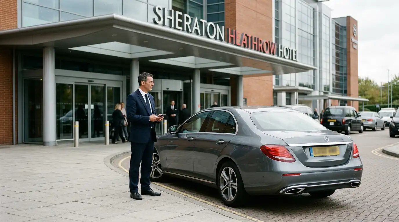 Sheraton Heathrow Hotel Taxi Transfer to London City Airport