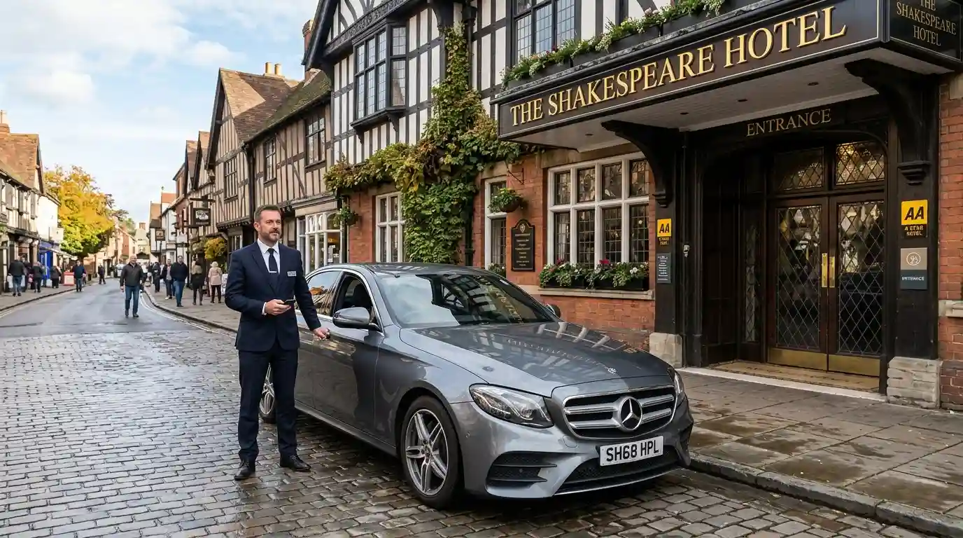 Shakespeare Hotel Taxi Transfer to London City Airport 