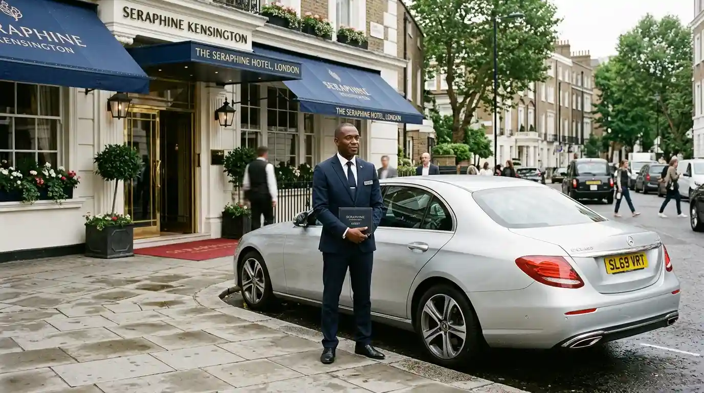 Seraphine Kensington Taxi Transfer to London City Airport 