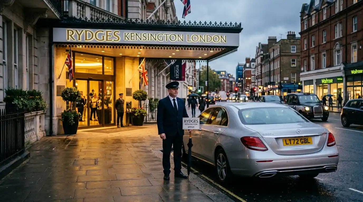 Rydges Kensington London Hotel Taxi Transfer to City Airport