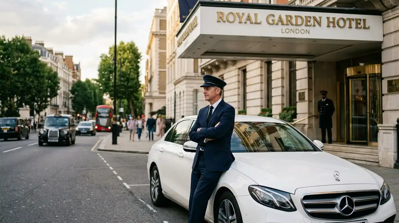 Royal Garden Hotel Taxi Transfer to London City Airport