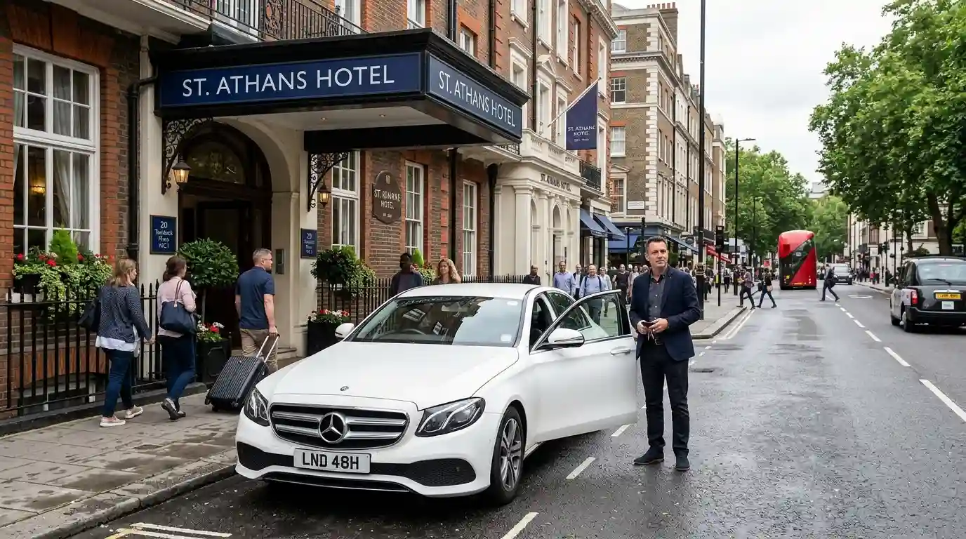 St Athans Hotel Taxi Transfer to London City Airport