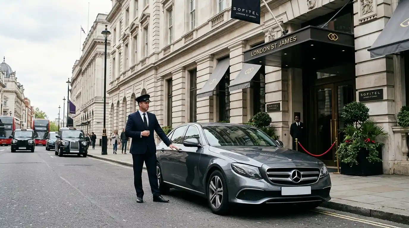 St James London Sofitel Taxi Transfer to London City Airport