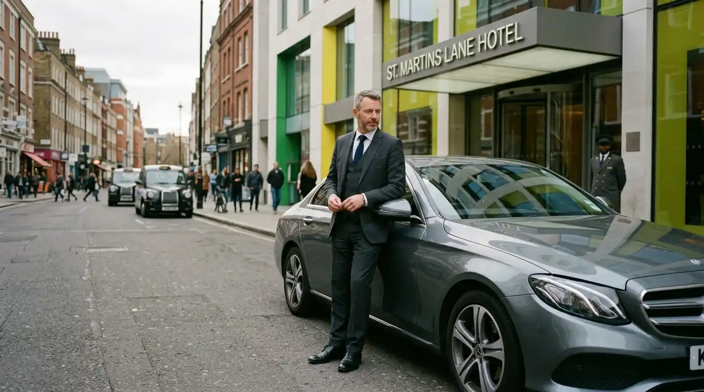 St Martins Lane Hotel Taxi Transfer to London City Airport