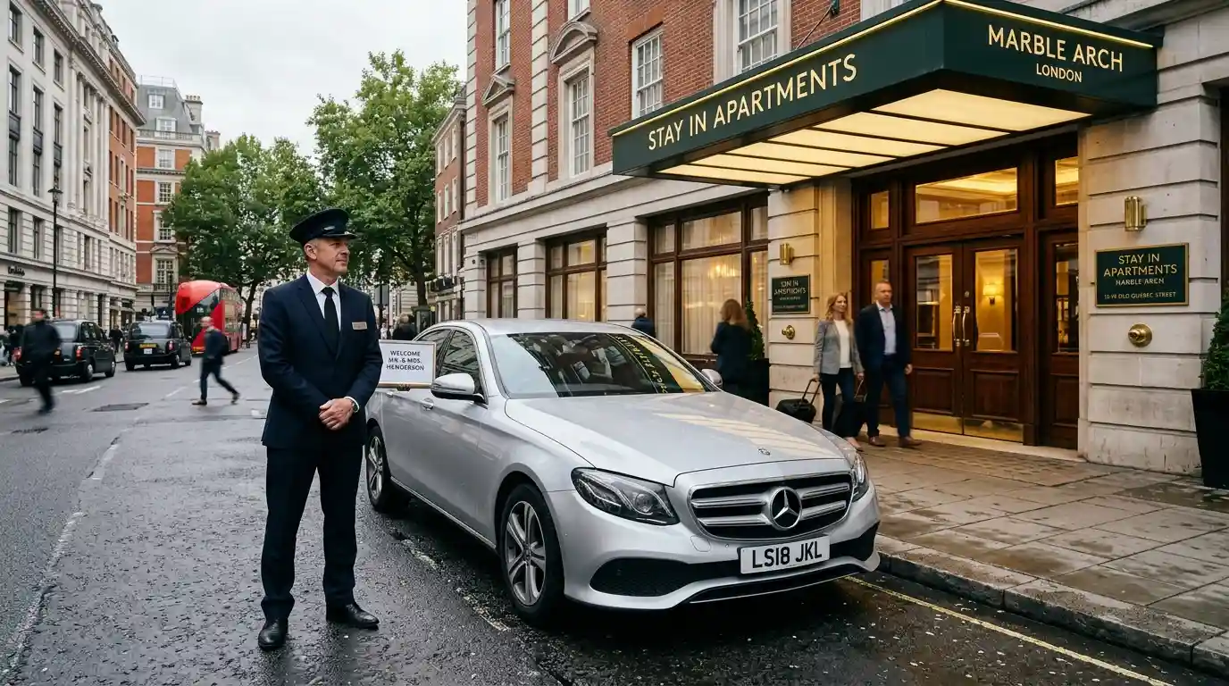 Stay In Apartments Marble Arch Taxi Transfer to LCY