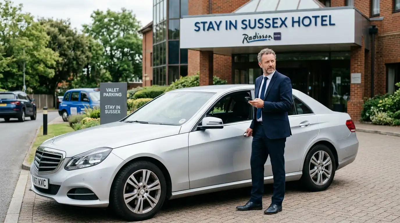 Sussex Hotel Radisson Taxi Transfer to London City Airport