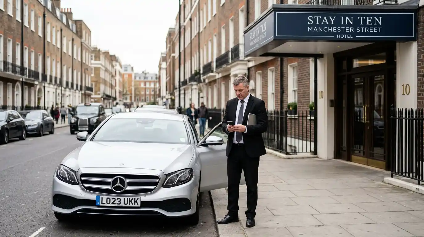 Ten Manchester Street Hotel Taxi Transfer to London City