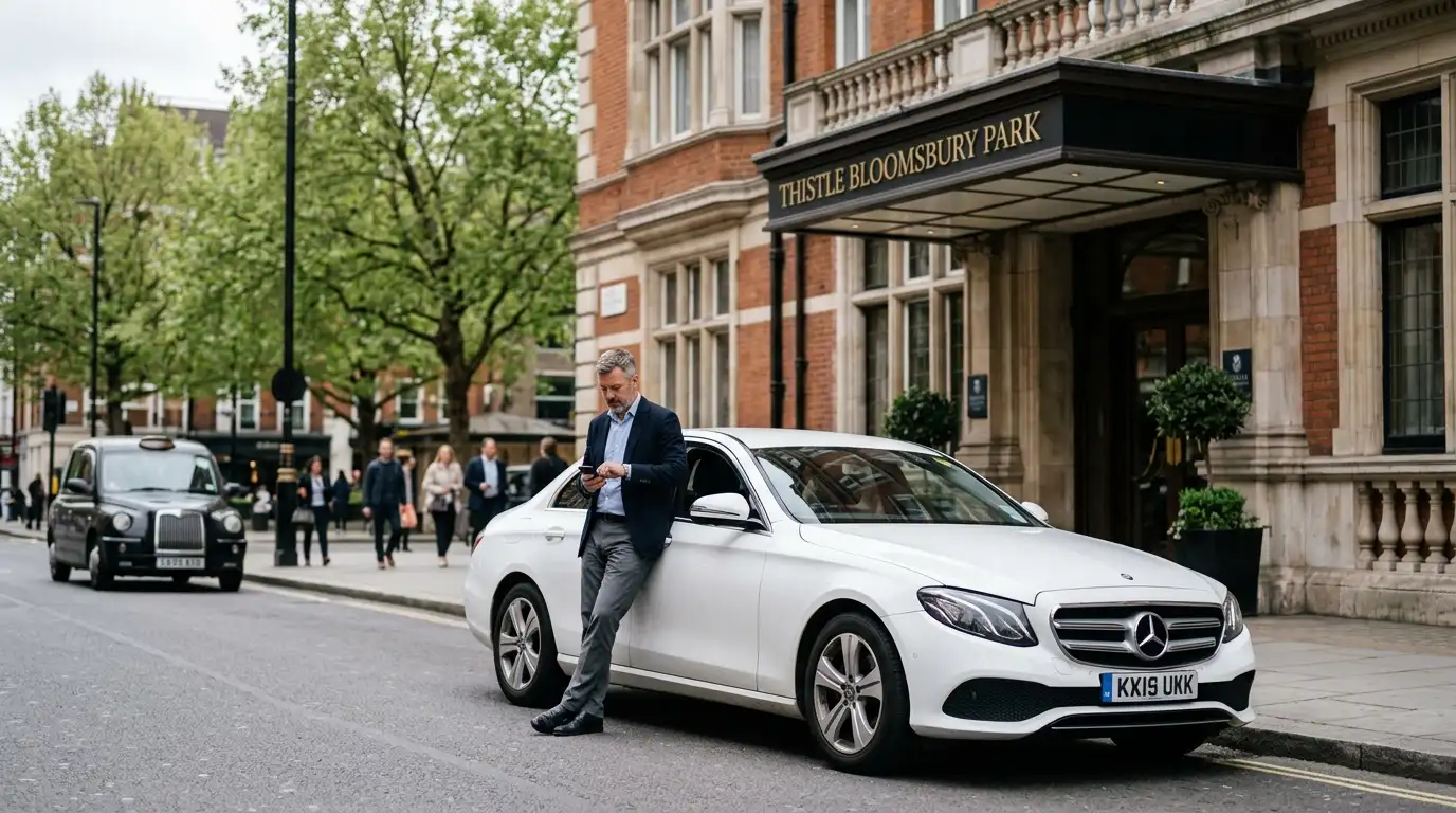 Thistle Bloomsbury Hotel Taxi Transfer to London City Airport