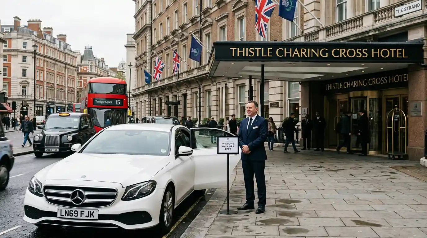 Thistle Charing Cross Hotel Taxi Transfer to London City