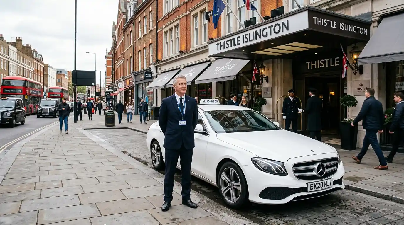 Thistle Islington Hotel Taxi Transfer to London City Airport