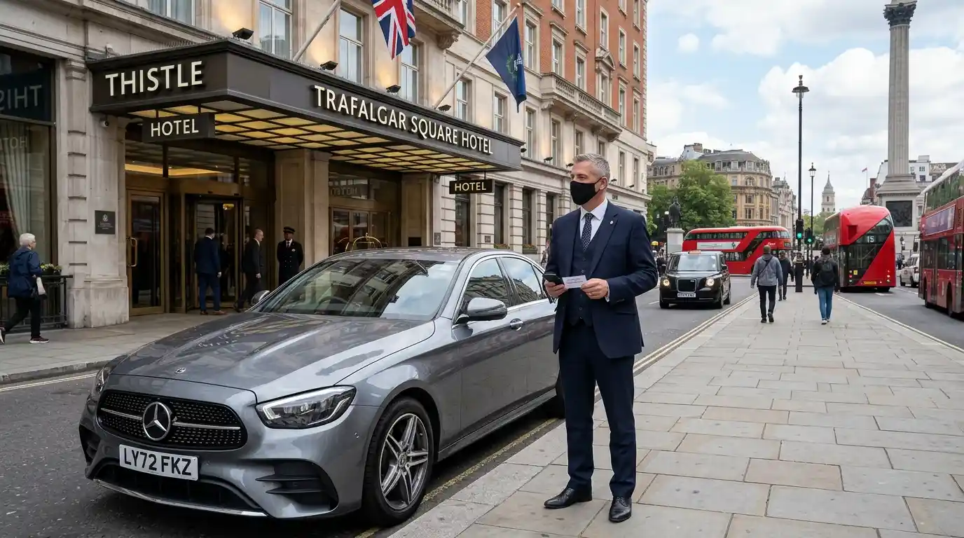 Thistle Trafalgar Square Hotel Taxi Transfer to London City