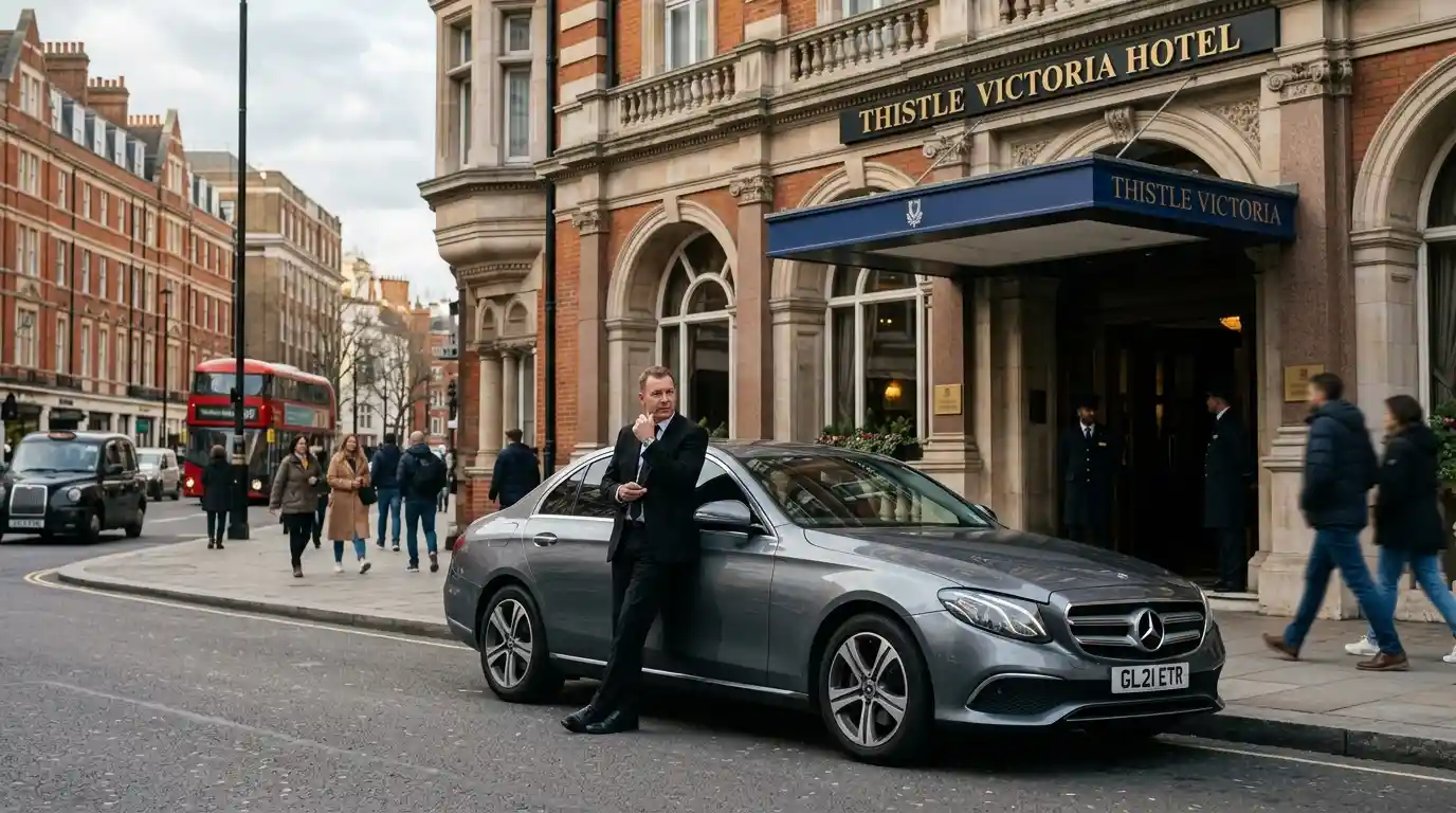 Thistle Victoria Hotel Taxi Transfer to London City Airport