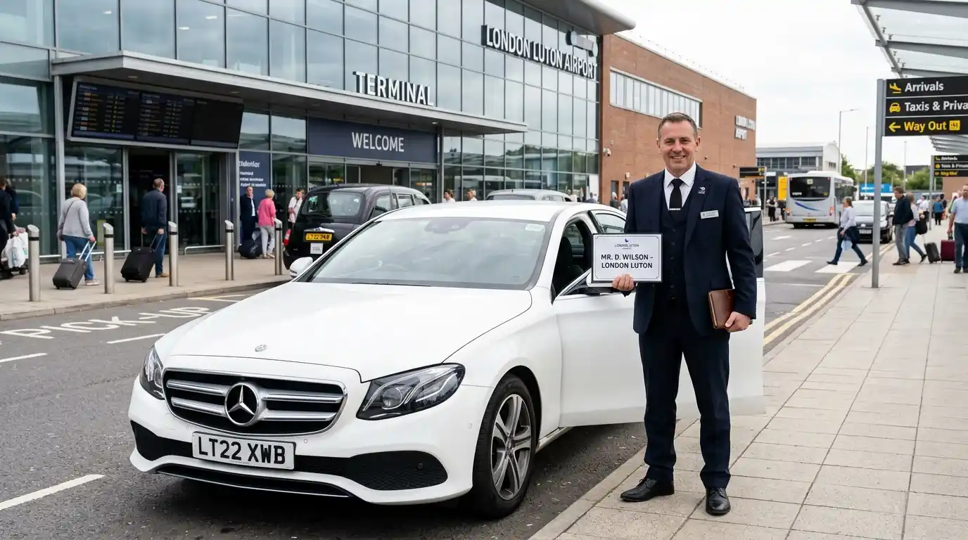 SE7 Charlton Taxi Transfer From LU2 Luton Airport