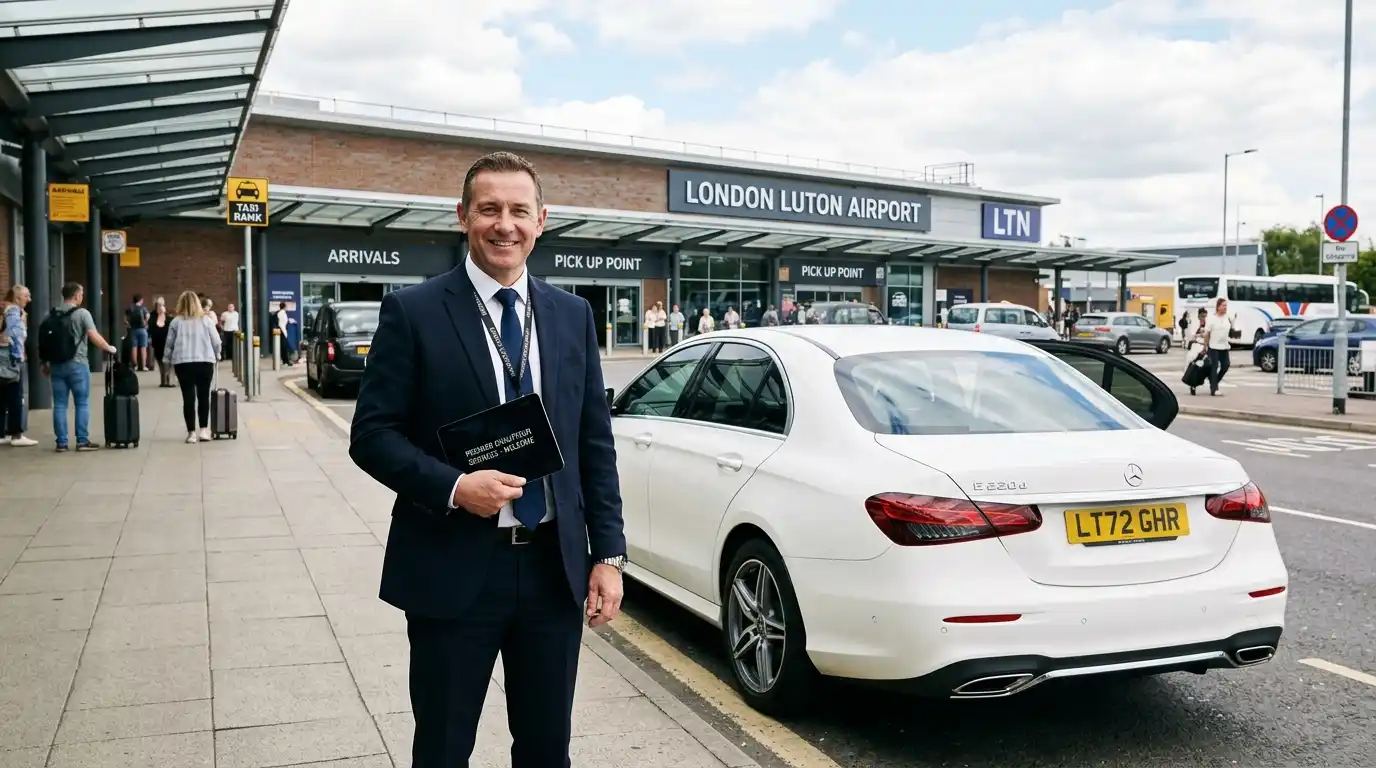 LU2 Luton Airport to SE24 Herne Hill Taxi Transfer 