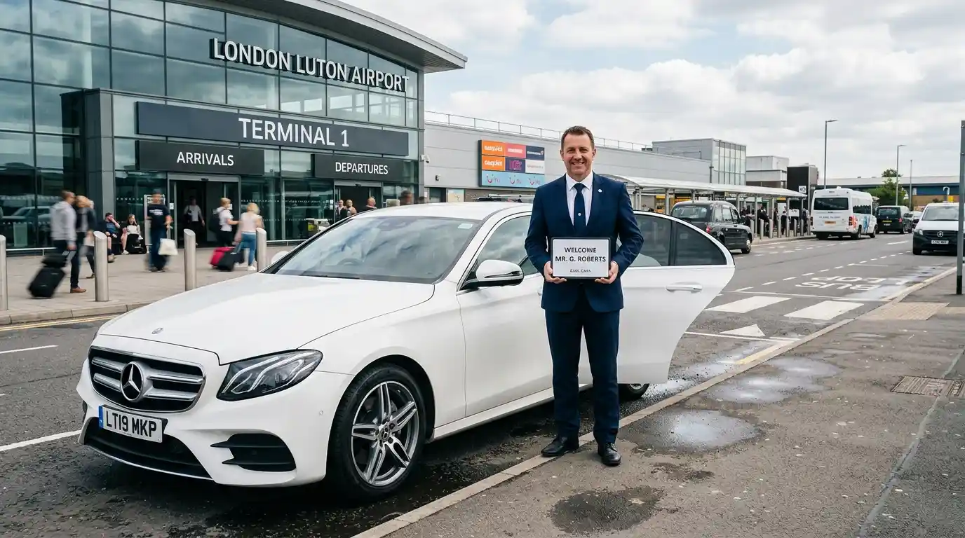 LU2 Luton Airport to SE25 South Norwood Taxi Transfer 