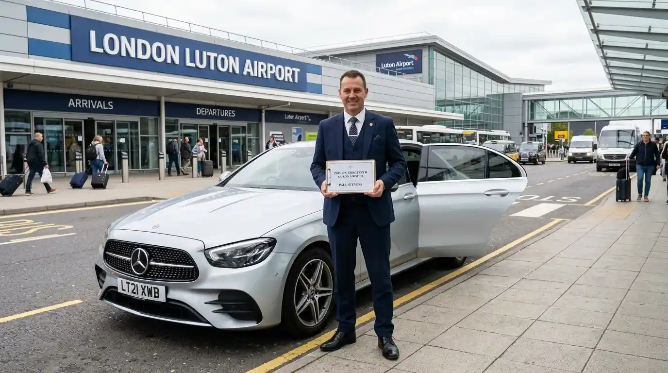LU2 Luton Airport to BR5 St Mary Cray Taxi Transfer